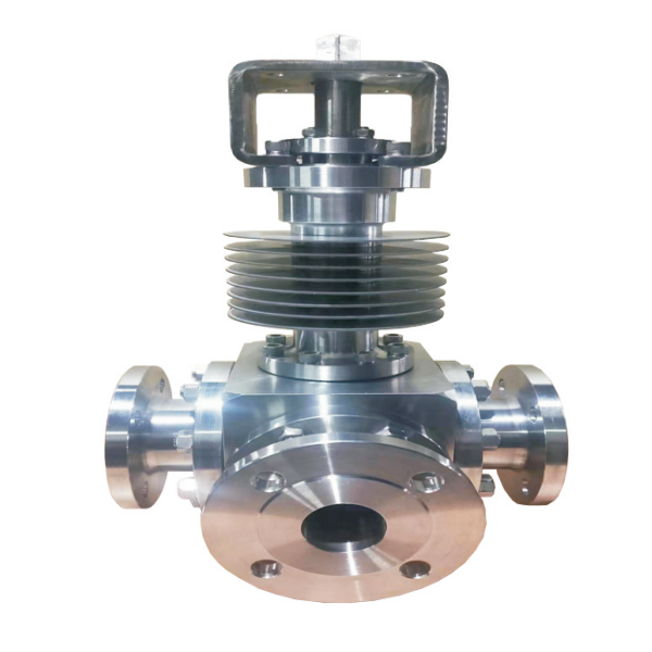 Q347Y cast steel hard sealing fixed ball valve