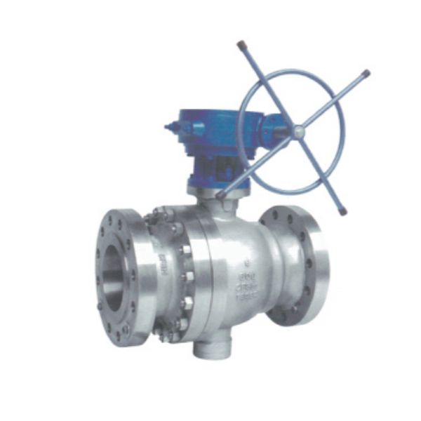 Q347F cast steel fixed ball valve
